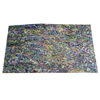 Abalone Shell Sticker Paper, Rectangle, adhesive 