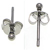 Stainless Steel Stud Earring, plated 