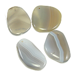 Mixed Agate Pendants, 32-57mm Approx 2.5mm 