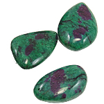 Gemstone Zinc Alloy Pendants, Natural Zoisite, 20-65mm Approx 1mm 