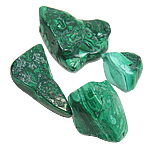 Malachite Pendants, natural, 15-76mm Approx 3mm, Approx 