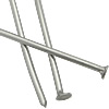 Stainless Steel Headpins, 316 Stainless Steel, original color 
