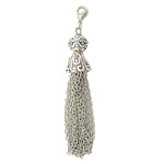 Zinc Alloy Chain Fringe, with iron chain, plated nickel, lead & cadmium free Approx 3.5mm 