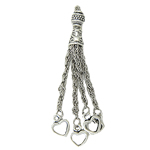 Zinc Alloy Chain Fringe, with iron chain, plated nickel, lead & cadmium free Approx 2mm 