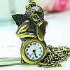 Watch Necklace, Zinc Alloy, Angel Approx 31 Inch 