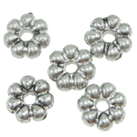 Perles d'entretoise en plastique, fleur, plus de couleurs à choisir Environ 2mm Vendu par sac