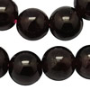 Perles en pierre grenat naturelles, Rond, Janvier Birthstone & normes différentes pour le choix pouce, Vendu par brin