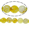 Natural Fire Agate Beads, Fire Crackle Agate, Round & faceted Approx 1-2mm Approx 14 Inch 