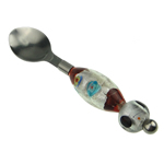 Lampwork Glass Tableware, with Stainless Steel  