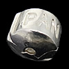 Cierre de Metal Estilo Europeo, Toroidal, más colores para la opción, 10x9mm, agujero:aproximado 2mm, Vendido por UD