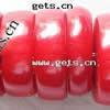 Perles en corail naturel, rondelle, rouge, grade A, 6-13x14-22mm .5 pouce, Vendu par kg
