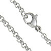 Мода нержавеющей стали ожерелье цепь, нержавеющая сталь, Роло цепь, длина:Приблизительно 18 дюймовый, продается Strand