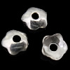 Sterling Silver Bead Caps, 925 Sterling Silver, Flower, plated Approx 0.6mm 