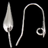 925 Sterling Silver Earring Hook, plated 22mm, 0.8mm Approx 2.2mm 