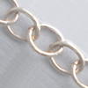 Sterling Silver Jewelry Chain, 925 Sterling Silver, plated, rolo chain 
