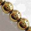 Perles hématite magnétique, Rond, styles différents pour le choix, grade A, 3mm pouce Vendu par brin