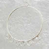 Sterling Silver Hoop Earring Component, 925 Sterling Silver, Donut, plated 