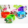 Slap Watch, Silicone, Angry Bird, mixed colors 23mm Approx 9 Inch 