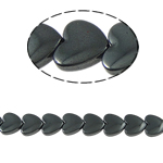 Magnetic Hematite Beads, Heart Grade A .5 Inch 