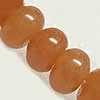 Red Aventurine Bead, Rondelle, natural Inch, Approx 