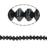 Non Magnetic Hematite Beads, Rondelle, black, Grade A Approx 2mm .5 Inch 