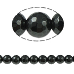 Magnetic Hematite Beads, Round Grade A .5 Inch 