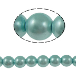 Perles hématite magnétique multicolore, Rond, Plaquage normal, plus de couleurs à choisir, grade A, 10mm Environ 1.5mm .5 pouce, Vendu par brin