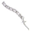 Sterling Silver Peg Bail, 925 Sterling Silver, plated, with cubic zirconia 0.8mm Approx 