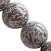 Snowflake Obsidian Bead, Round, made in China Inch 