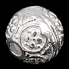 Round Sterling Silver Beads, 925 Sterling Silver, plated Approx 1.78mm 