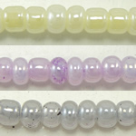 Ceylon Round  perles de verre, perles de rocaille en verre, Rond, ceylan, plus de couleurs à choisir Environ 1.5mm Vendu par sac