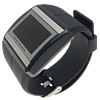 LED Armbanduhr, Zinklegierung, mit Glas & Silikon, plattiert, Touch-screen, schwarz, 47x39mm, Länge:ca. 8.5 ZollInch, verkauft von PC