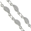Stainless Steel Bar Chain, Leaf Approx 