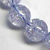 Knistern Quarz Perlen, rund, natürlich, keine, 10X10mm, Länge:16 ZollInch, ca. 40PCs/Strang, verkauft von Strang