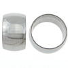 Stainless Steel Large Hole Beads, 304 Stainless Steel, Rondelle, plated, Customized Approx 6.5mm 