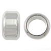 Stainless Steel Large Hole Beads, 304 Stainless Steel, Rondelle, plated, Customized Approx 8mm 