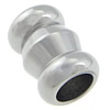 Stainless Steel Tube Beads, 304 Stainless Steel, plated, Customized Approx 6.5mm 