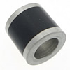 Stainless Steel Tube Beads, 304 Stainless Steel, plated, two tone Approx 6.5mm 