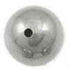 Edelstahl Perlen, 316 Edelstahl, rund, Vollton, originale Farbe, 5mm, Bohrung:ca. 2.5mm, verkauft von PC