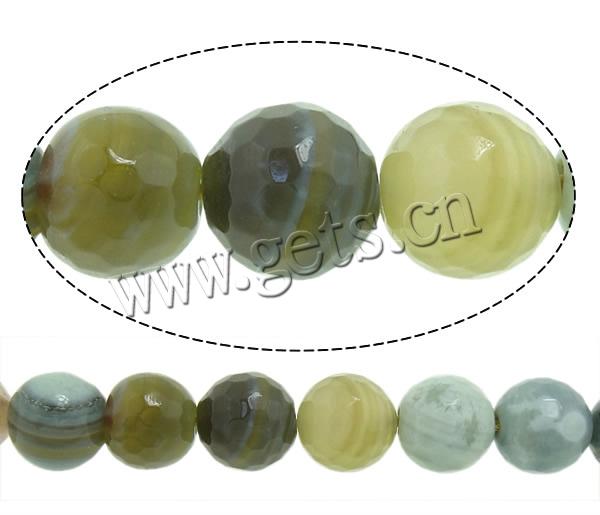 Natural Lace Agate Beads, Round, Customized & more sizes for choice & faceted, Hole:Approx 1-1.5mm, Length:Approx 14 Inch, Sold By Strand