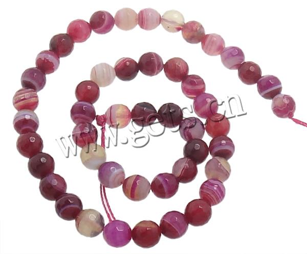 Natural Lace Agate Beads, Round, Customized & more sizes for choice & faceted, Hole:Approx 1-1.5mm, Length:Approx 15 Inch, Sold By Strand