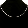 Fashion Stainless Steel Necklace Chain, rolo chain, original color, 2.5mm Approx 18 Inch 