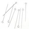 Stainless Steel Eyepins, 316L Stainless Steel, original color Approx 2.2mm, Approx 