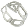 Fashion Zinc Alloy Bangle, plated, hollow nickel, lead & cadmium free, 39mm Approx 7 Inch [