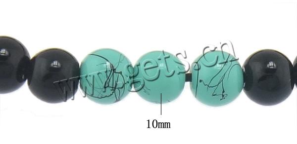 Pulseras de Cristal Estilo Woven Ball, con cordón de nylon & aleación de zinc, hecho a mano, 10mm, 8mm, longitud:aproximado 6-10 Inch, Vendido por Sarta