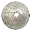Tapa de abalorio de plata del rey, plata de ley 925, Cúpula, chapado, más colores para la opción, 10x10x4.5mm, agujero:aproximado 1.2mm, Vendido por UD