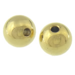 Edelstahl halb gebohrt Perlen, 304 Edelstahl, rund, plattiert, halbgebohrt, keine, 8mm, Bohrung:ca. 3mm, 1000PCs/Tasche, verkauft von Tasche