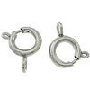 Stainless Steel Spring Ring Clasp, 316 Stainless Steel, original color Approx 2mm 