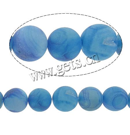 Natural Ice Quartz Agate Beads, Round, more sizes for choice, Hole:Approx 1.2-1.5mm, Length:Approx 16 Inch, Sold By Strand