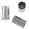 Stainless Steel Tube Beads, original color 